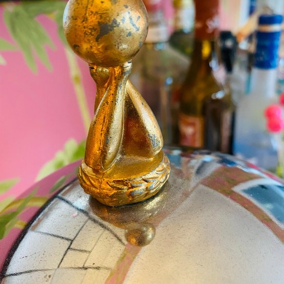 50s Retro Rare, & RAD Silver Dome Drink Dispenser - Picture 4 of 16